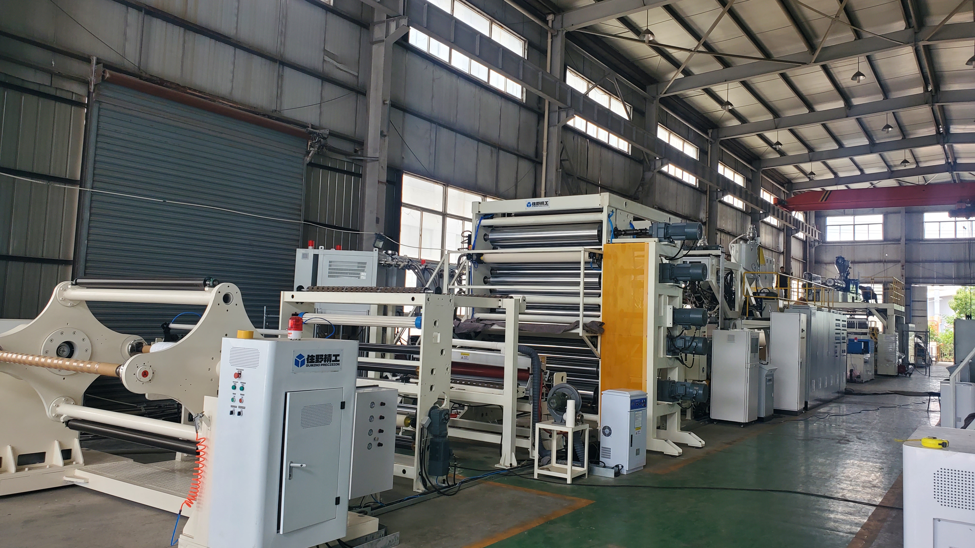 Γραμμή παραγωγής Pe Cpp Tpu Pvc Casting Machine